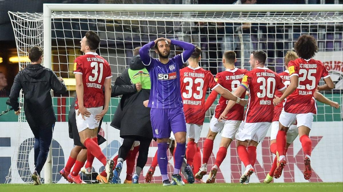 DFB Pokal VfL Osnabrück verliert gegen SC Freiburg der NOZ