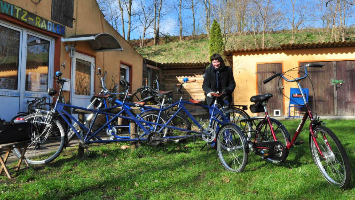 Bei Ihr Radeln Holl Nder Mit Dem Tandem Svz