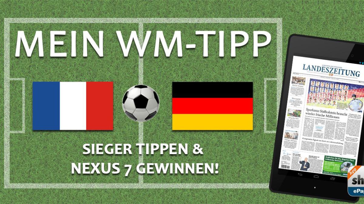 Jetzt Viertelfinale FRA Vs GER Tippen Und Tolle Preise Gewinnen SHZ