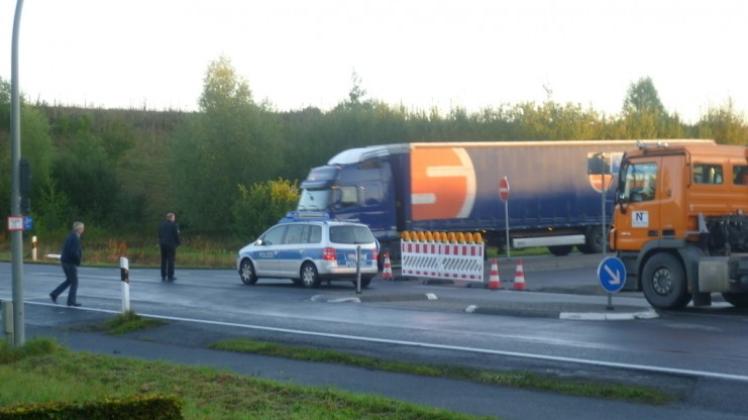 Umleitung Durch Salzbergen Nach Sahne Unfall Hat Politisches NOZ