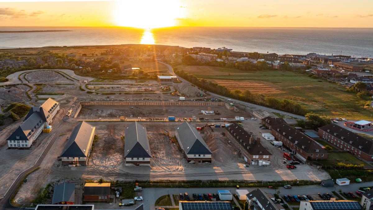 Bau der Reihenhäuser im Dünenpark in List auf Sylt kann beginnen SHZ