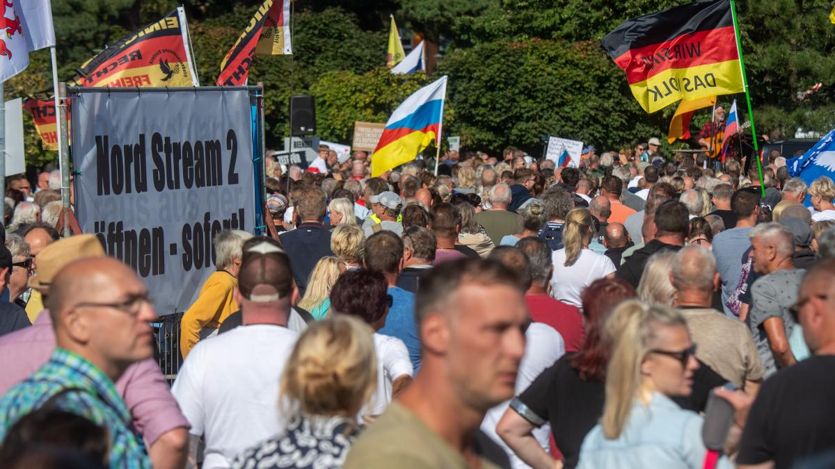 Zahl Der Demonstranten In Mv Gegen Energiepolitik Stark Gestiegen Svz