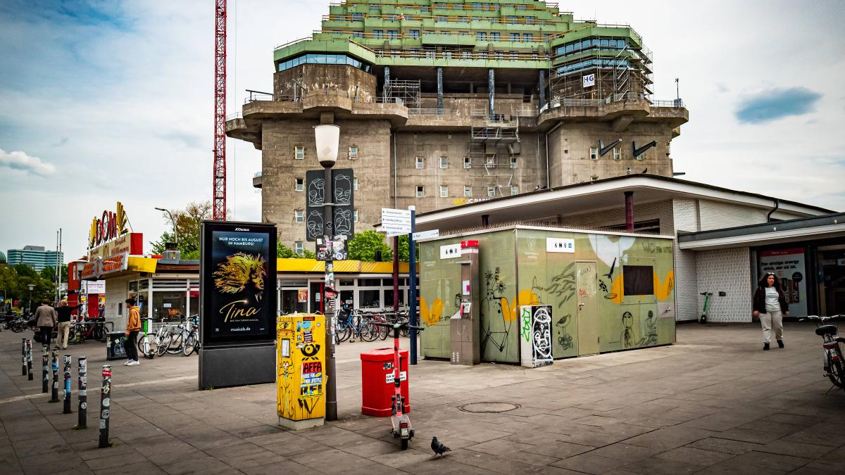 Auf St Pauli 4700 Pflanzen für Bunker in Hamburg SHZ