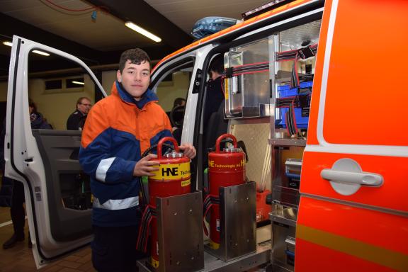 Schnelle Unfallhilfe Der Neue Kommandowagen Der Feuerwehr Rendsburg SHZ