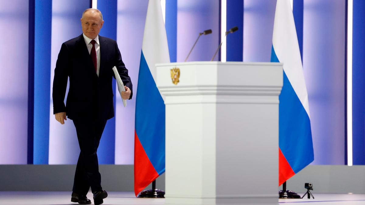 Rede Zur Lage Der Nation Wladimir Putin Als Retter Russlands NOZ