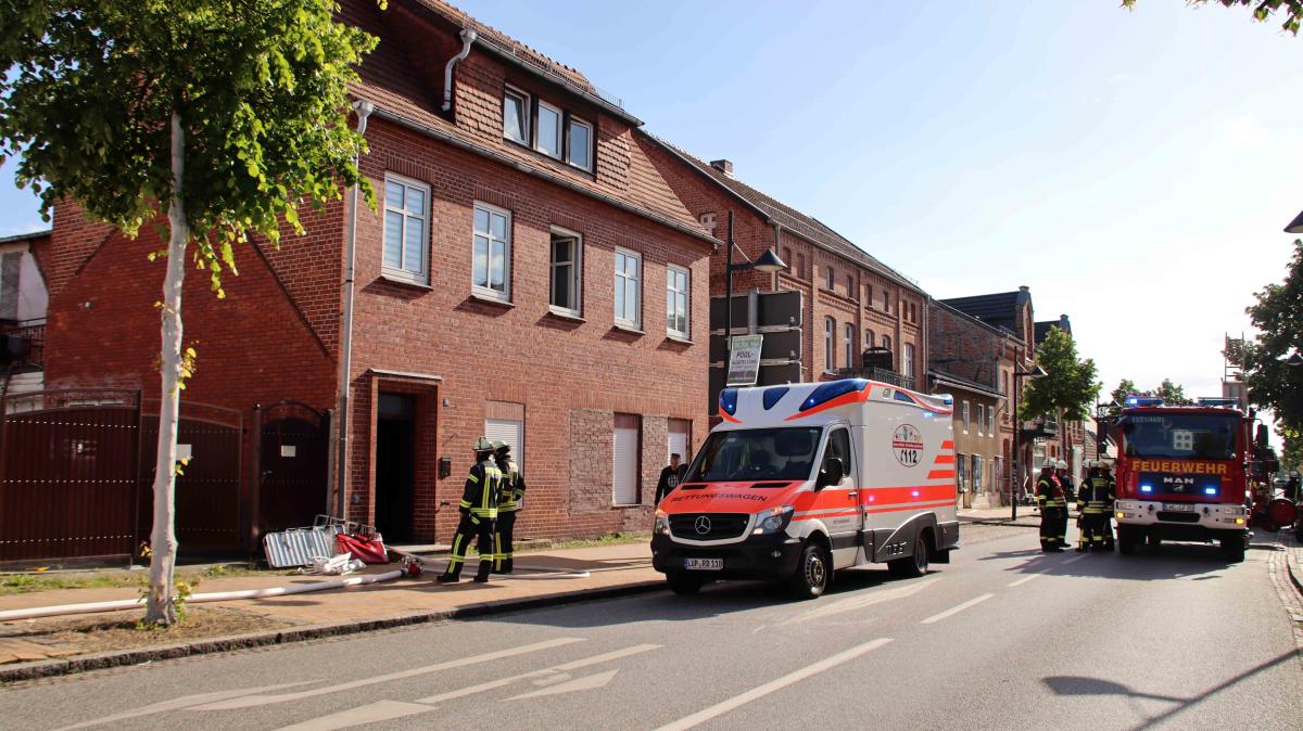 Einsatz Der Feuerwehr In Ludwigslust Svz