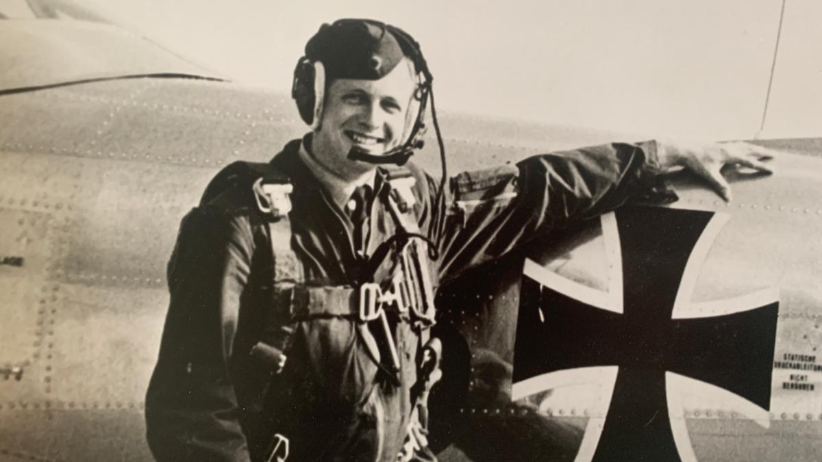 Ein Luftwaffenveteran aus Pinneberg zur Übung Air Defender SHZ