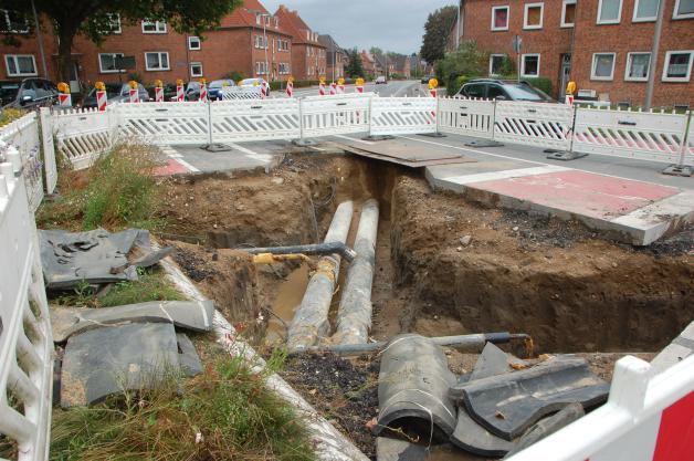 Schleswig Sperrung der Berliner Straße wird erneut verlängert SHZ