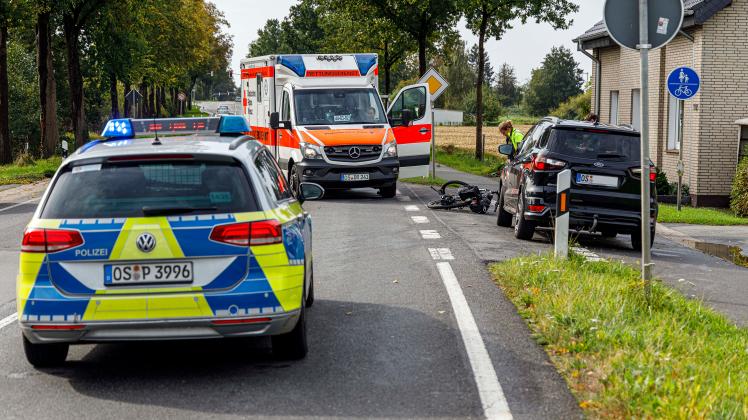 Autofahrerin verletzt 50 jährigen Pedelec Fahrer in Belm NOZ