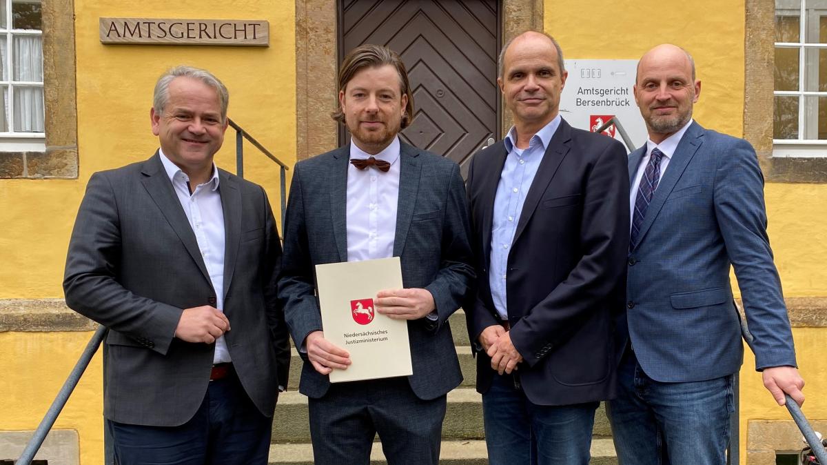 Sebastian Hohdorf ist neuer Direktor des Amtsgerichts Bersenbrück NOZ