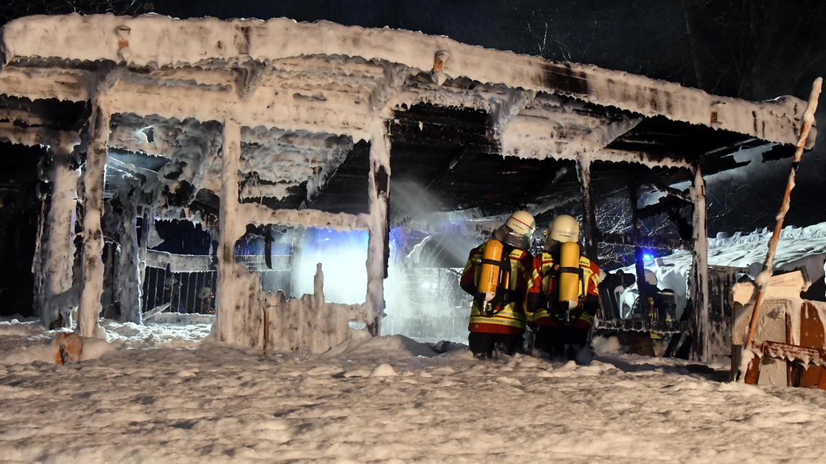 Gro Feuer In Barmstedter Kleingartenanlage Shz