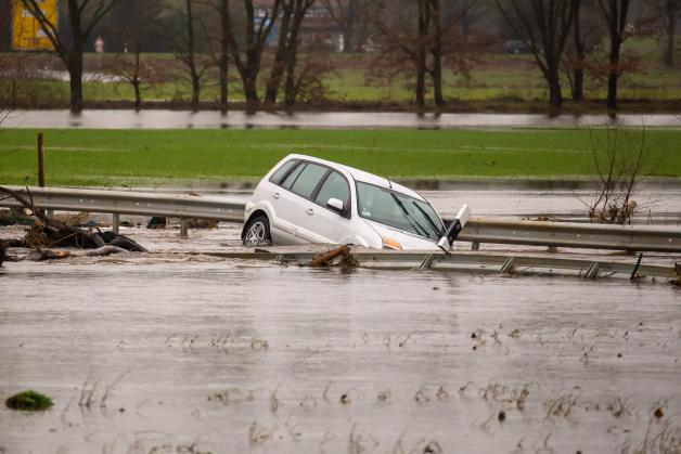 Hochwasser reißt Loch in Umfahrung der Lambertsbrücken Meppen NOZ