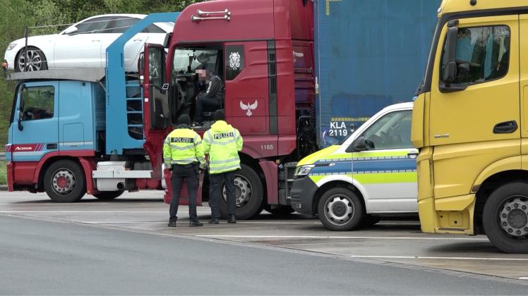 A Bei Bissendorf Jeder Zweite Lkw Mangelhaft Noz