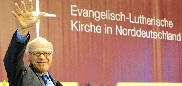 Gerhard Ulrich im Januar 2012 auf der Verfassungsgebenden Synode in Rostock Wüstneck