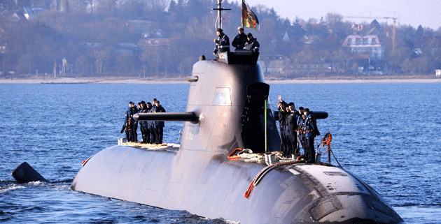 Viel Lob für die Leistungsfähigkeit der deutschen U-Boote und ihrer Besatzung gab es von den Amerikanern. Fotos: dpa