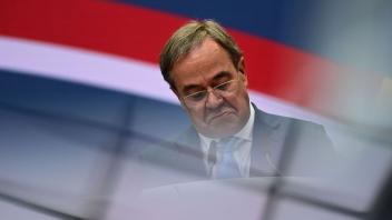 CDU-Chef Armin Laschet kämpft mit den Folgen des unerwartet schwachen Wahlergebnisses.