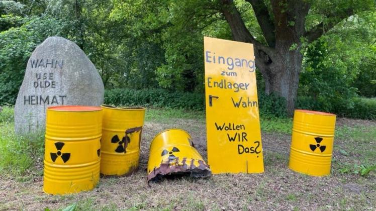 Die Proteste gegen ein Atommüll-Endlager im Emsland sind bereits angelaufen.
