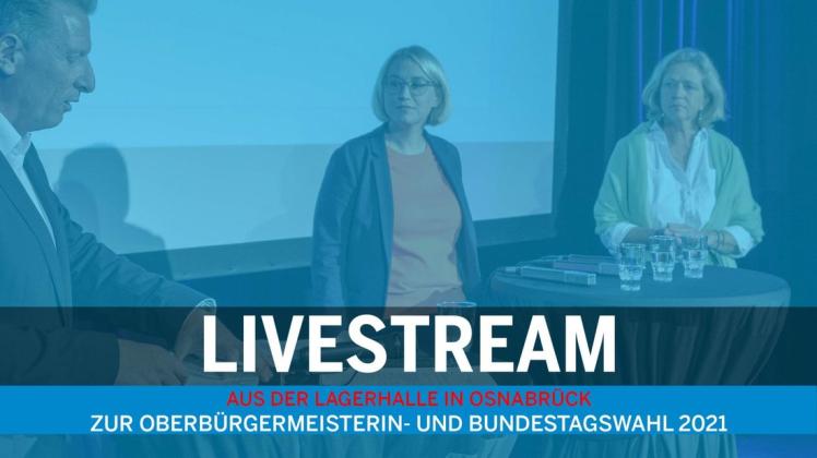 Am Sonntag wurde parallel zur Bundestagswahl 2021 die neue Oberbürgermeisterin der Stadt Osnabrück gewählt. Wir berichten am Sonntag im Livestream von der Wahlparty in der Lagerhalle.