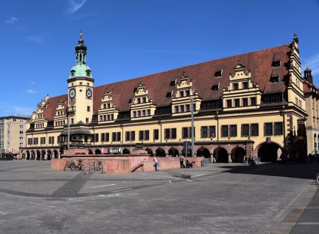 Das Alte Rathaus in Leipzig gilt als einer der bedeutendsten deutschen Profanbauten der Renaissance.