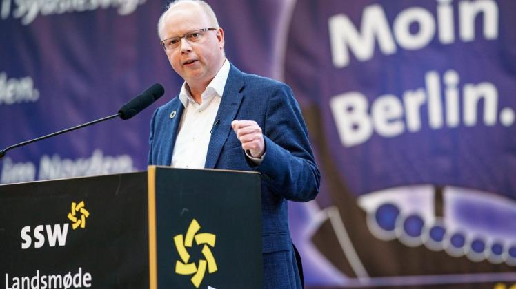 Tritt im Wahlkreis Flensburg-Schleswig an: SSW-Spitzenkandidat Stefan Seidler.