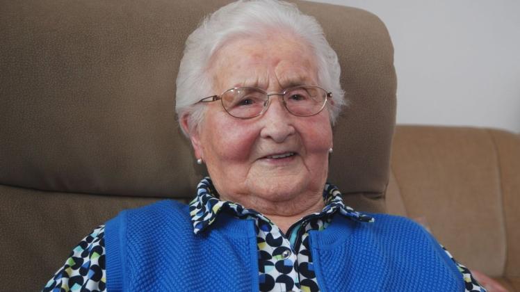 Kaum zu glauben: Elisabeth Rahe feiert ihren 100. Geburtstag.