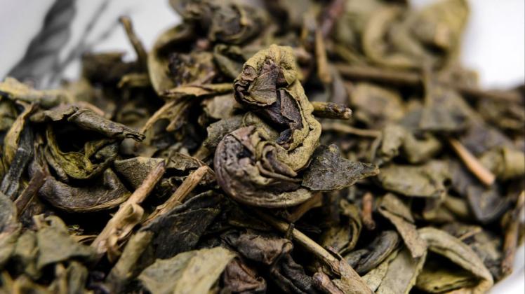 Diese Teeblätter aus einer Region in China sind sehr selten und deshalb auch sehr teuer.
