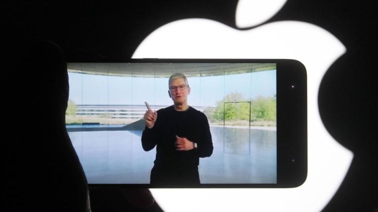 Apple Keynote 2021: Apple-Chef Tim Cook präsentiert bei der Apple Keynote 2021 neue Produkte – das iPhone 13 und die Apple Watch 7.