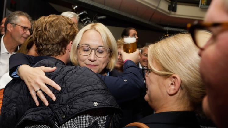 Katharina Pötter wird Osnabrücks Oberbürgermeisterin: In der Stichwahl setzte sie sich gegen Annette Niermann von den Grünen durch.