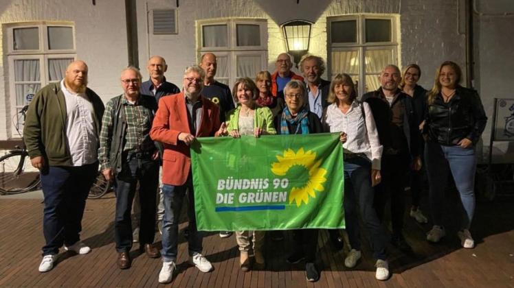 Die Grünen feierten in der Gaststätte (Burn-Schenke) Up´n Bült den Erfolg bei der Stadtratswahl in Meppen.