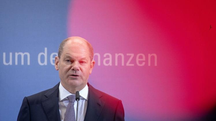 Unter Druck: Olaf Scholz (SPD), Bundesminister der Finanzen und Kanzlerkandidat, sieht sich wegen der Vorfälle bei der FIU schweren Vorwürfen ausgesetzt.