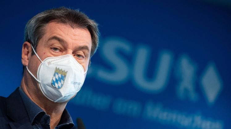 CDU-Chef Markus Söder (CSU) kritisiert die schlechten Umfragewerte der Union.