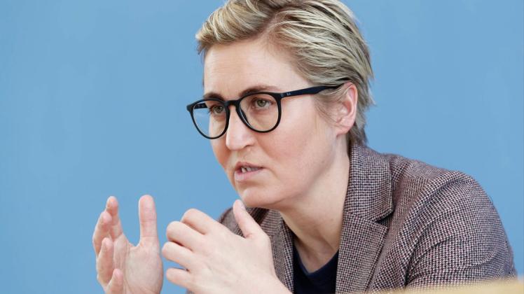 Die Linken-Vorsitzende Susanne Hennig-Wellsow sieht für Rot-Rot-Grün ein "offenes Fenster"