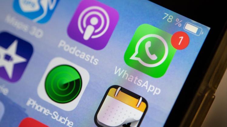 Der Messenger-Dienst Whatsapp soll eine hohe Strafe zahlen.