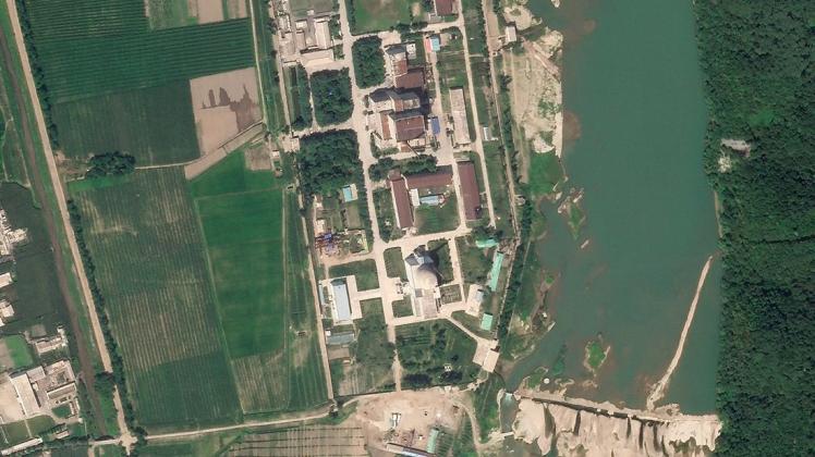 Auf diesem von Planet Labs Inc. veröffentlichten Satellitenfoto ist der Nuklearkomplex in Yongbyon zu sehen.