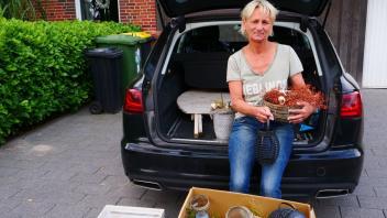 Susanne Harbers hat einen Teil ihrer gestohlenen Dekoartikel zurückbekommen.