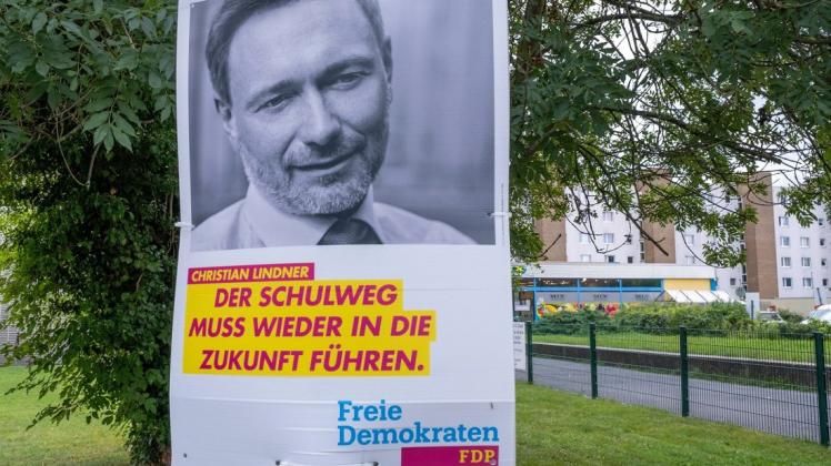 Wahlwerbung der FDP.
