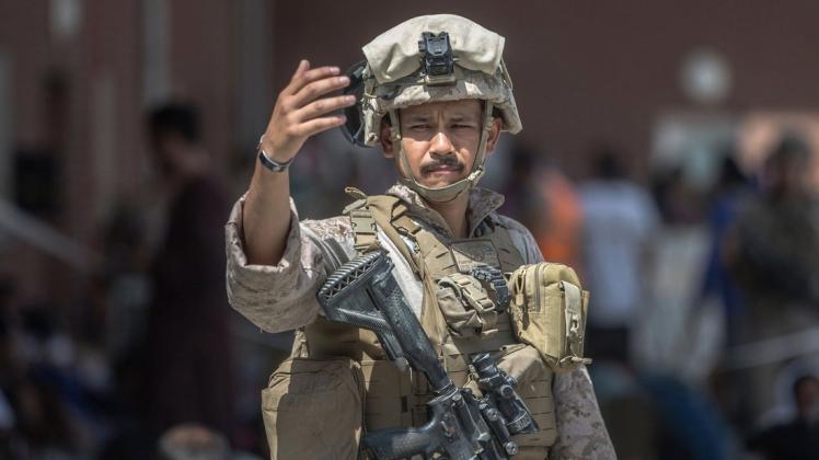 US-Marine in Kabul: Europa hat es trotz aller Ankündigungen bisher nicht geschafft, sich von den USA militärisch zu emanzipieren.