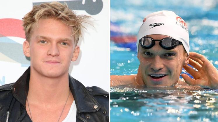 Gefühlvoll am Mikrofon, kraftvoll im Schwimmbecken: Cody Simpson.
