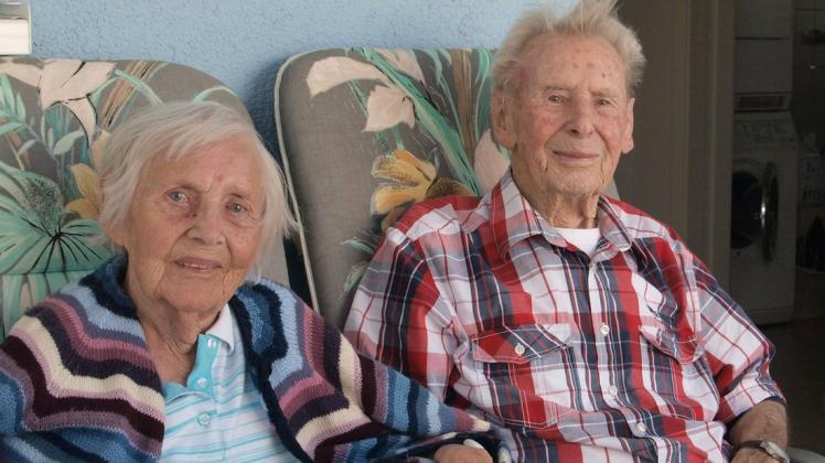 Margarete und Karl Heinz Farthmann genießen nach 70 Jahren Ehe ihr Zusammensein in der Wohnanlage "mittendrin" in Wersen.