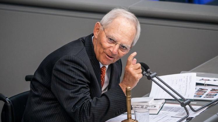 Bundestagspräsident Wolfgang Schäuble (CDU) fordert mehr Ehrlichkeit in der Klimaschutzdebatte.