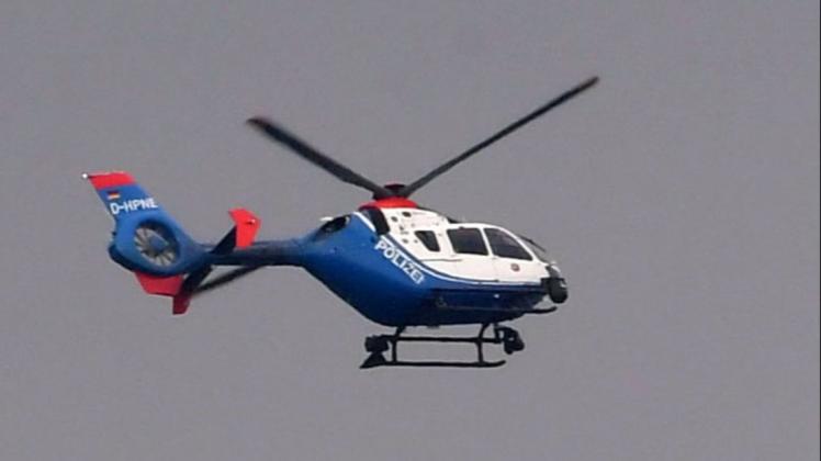 Dieser Hubschrauber kreiste am Dienstag im Bereich Westerberg.