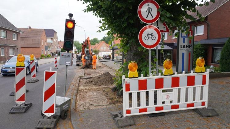 Ab Montag soll die Kanalstraße in Meppen voll gesperrt werden.