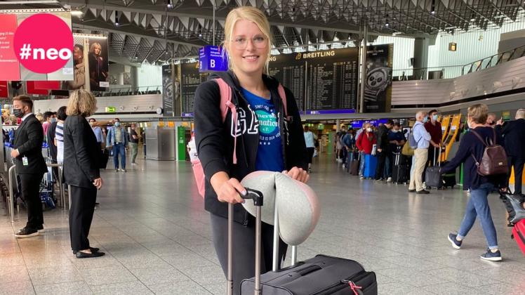 Bereit zum Abflug: Die 17-jährige Emma Gravemann gab alles, um in die USA gehen zu können.