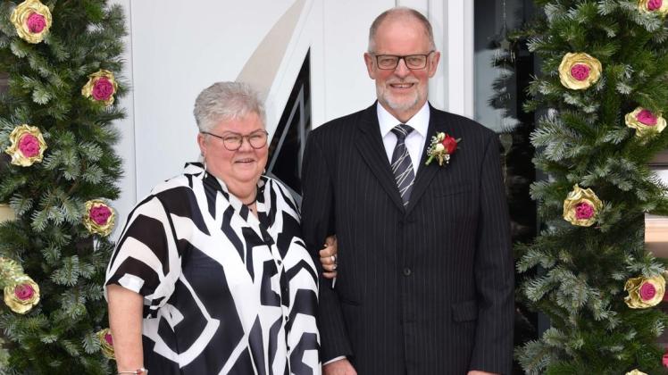 Seit 50 Jahren sind Marianne und Georg Köstermenke verheiratet. In kleinem Kreis feierten die Merzener ihr Ehejubiläum.