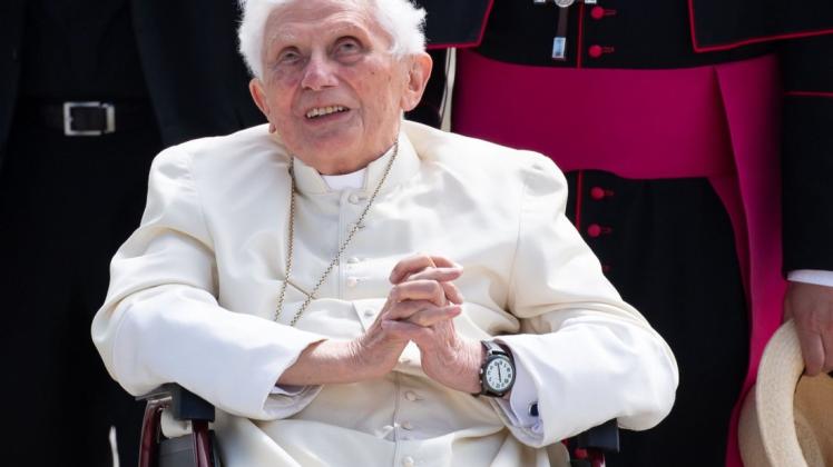 Der emeritierte Papst Benedikt XVI. (Archivfoto)