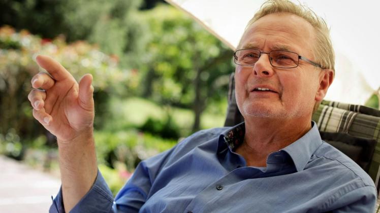 Lottes Bürgermeister Rainer Lammers, hier im Sommer 2020 kurz vor seiner Wiederwahl, hat nach Auskunft der Ratsfraktionen einen Fahrradunfall gehabt.