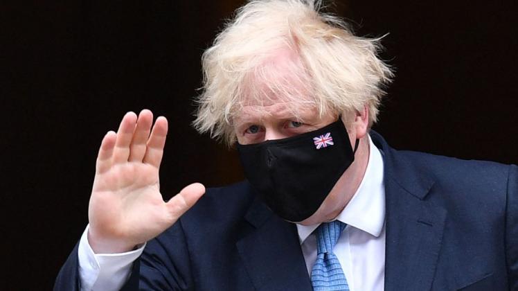 Er steuert in der Corona-Kris einen riskanten Kurs: Premierminister Boris Johnson.