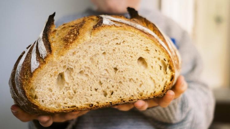 Im Trend: Selbst gebackenes Brot aus Sauerteig.