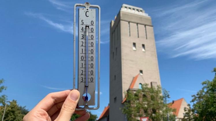 Mehr als 33 Grad hat das Thermometer am 17. Juni in Delmenhorst angezeigt. (Symbolfoto)