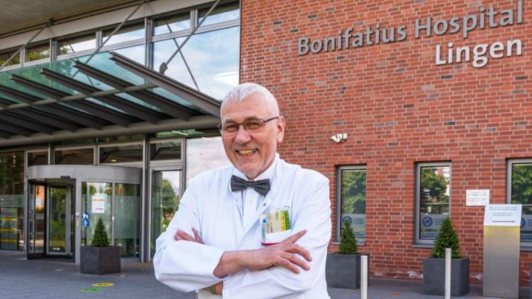 Ein Leben für das Bonifatius-Hospital in Lingen: Professor Gerald Kolb geht zwar in den Ruhestand, steht aber den Patienten rund um das Thema Geriatrie in einer Ambulanz weiter zur Seite.